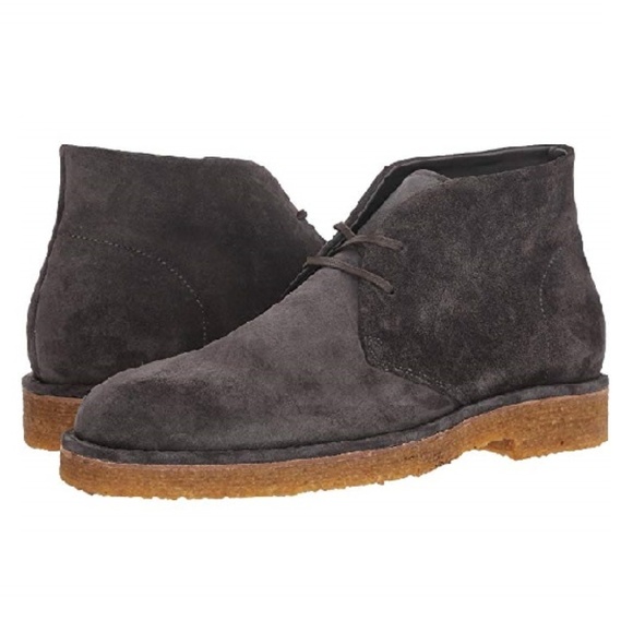 Vince Other - Vince Crofton Grey Suede Crepe Sole Chukka Boots